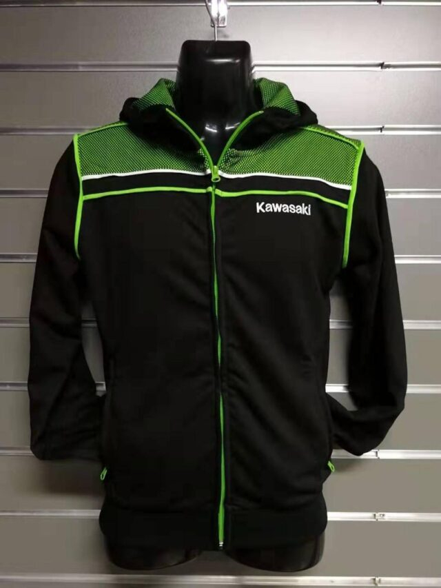 2020 New Knight Hoodies Winter For Kawasaki Motocard Team Motorcycle