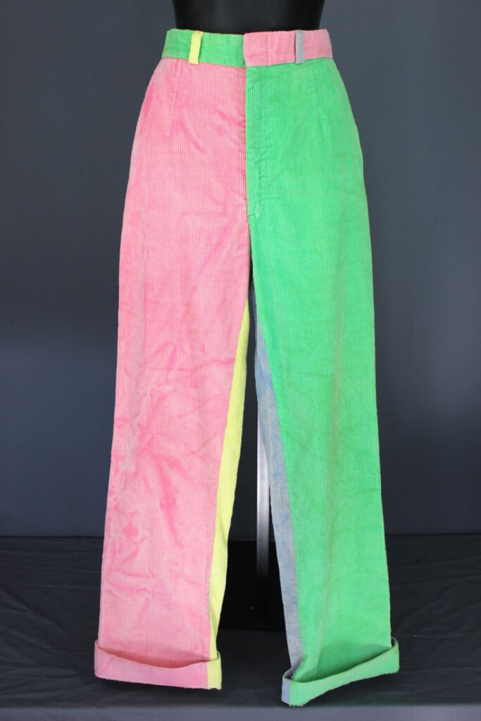 80 s Pants 80 s Pastel Color Blocked Corduroy Etsy 70s Vintage 