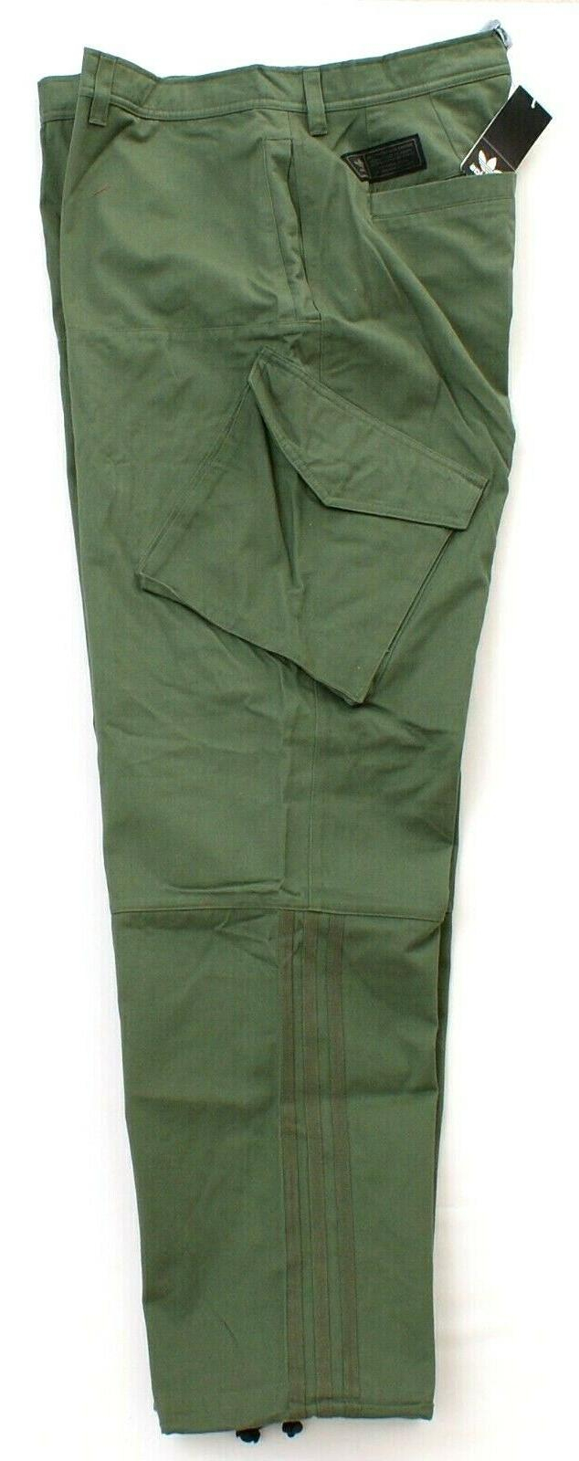 Adidas Green Skate Cotton Cargo Pants Men s NWT