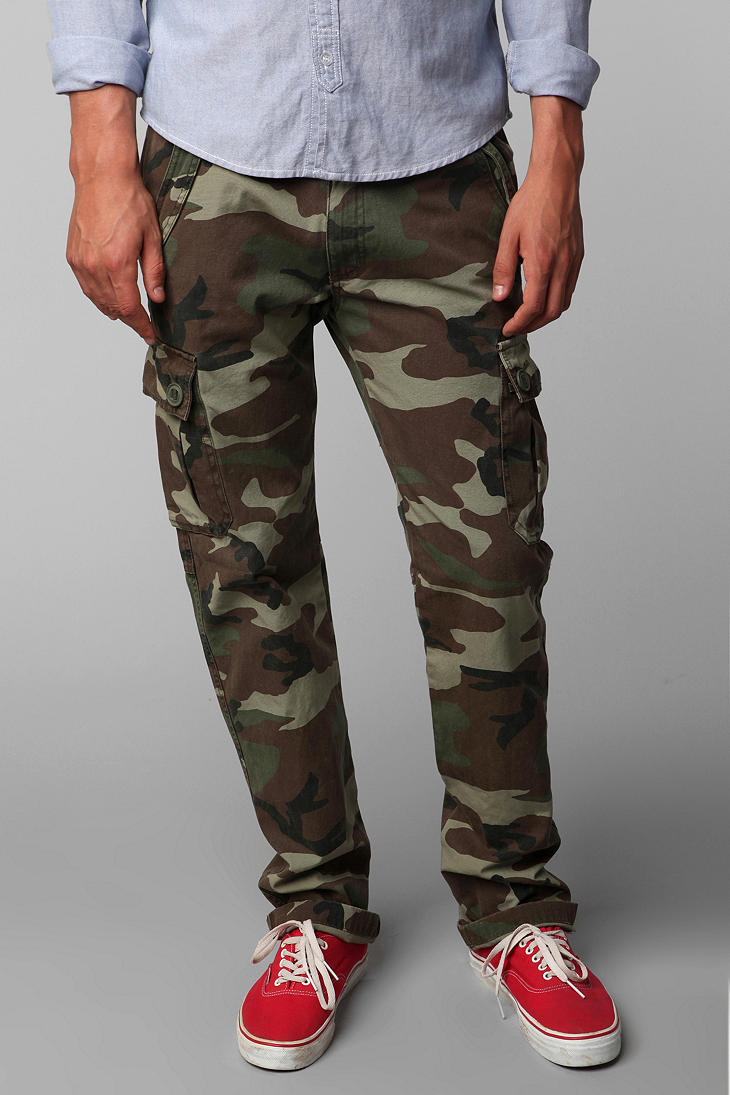 All Son Camo Cargo Pant For Men Lyst - Size-Chart.net