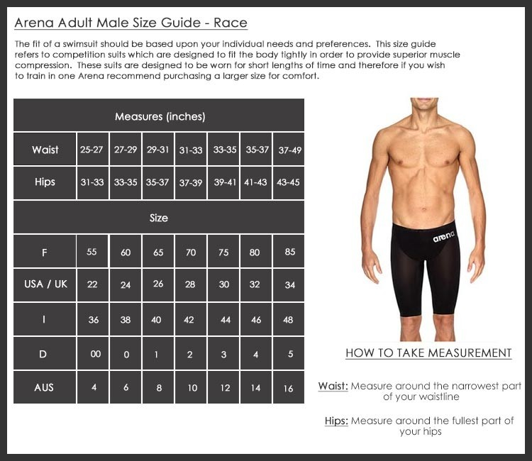 Adams Men S Size Chart
