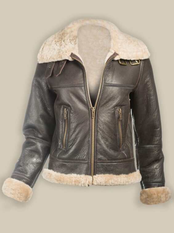 B3 Bomber Sheepskin Women Jacket Leather Jackets NYC - Size-Chart.net