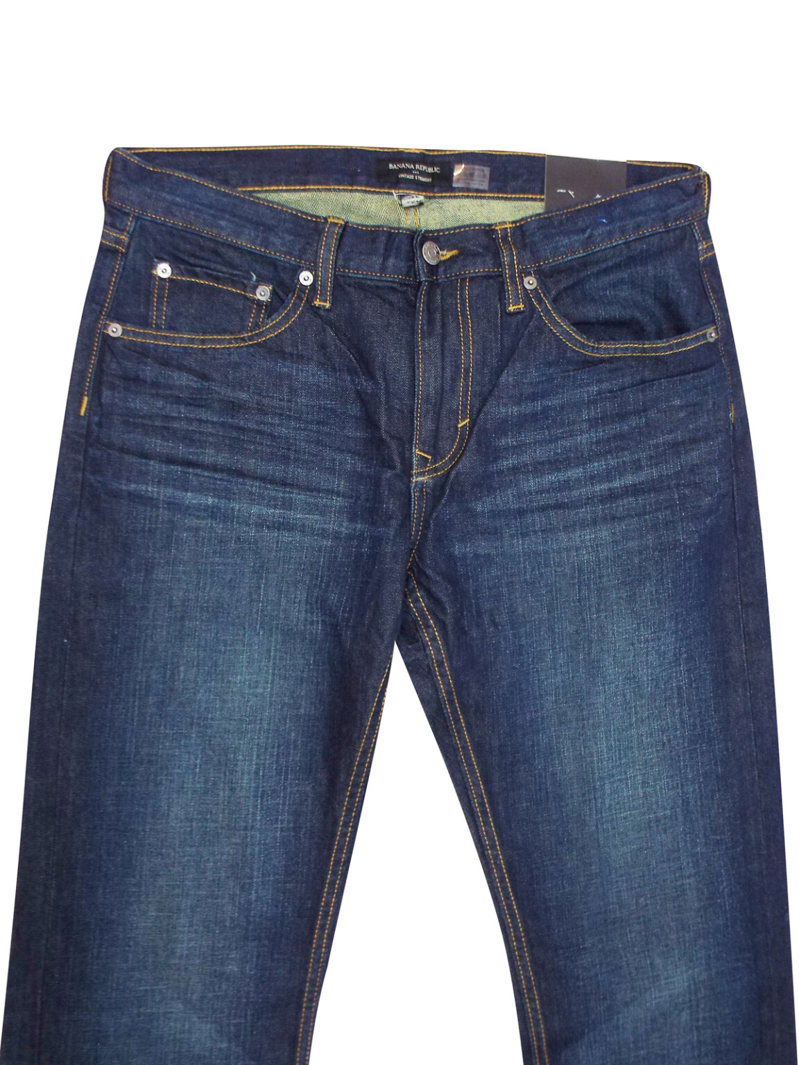 Banana Republic Banana Republic DARK DENIM Mens Slim Fit Denim - Size ...