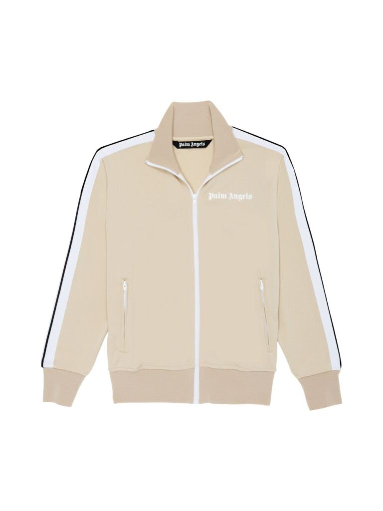 BEIGE TRACK JACKET Palm Angels Official