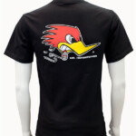 Clay Smith Mr Horsepower Traditonal Design T Shirt Black