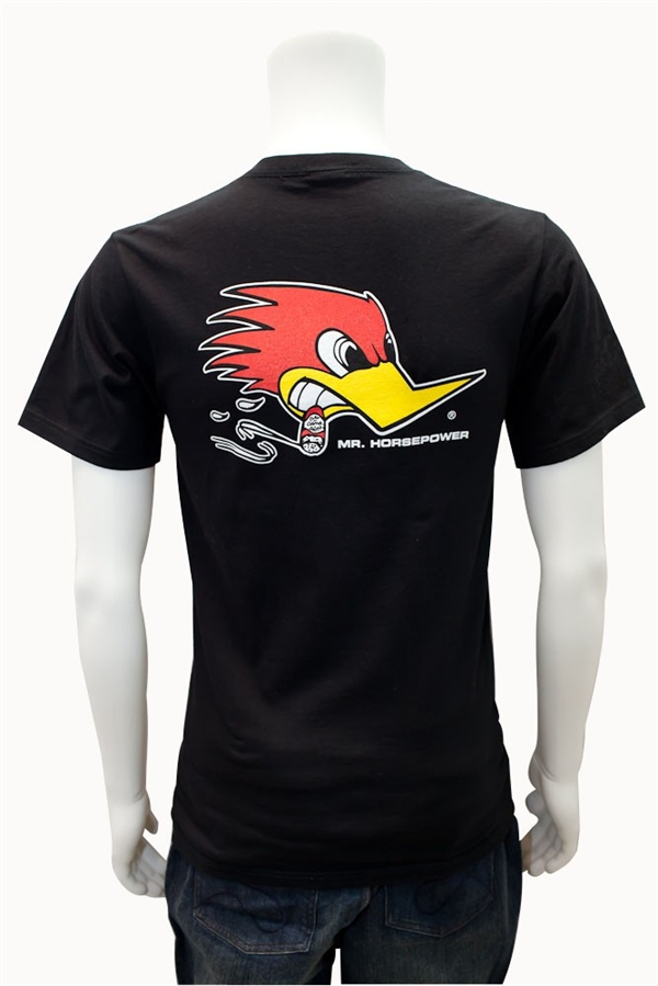 Clay Smith Mr Horsepower Traditonal Design T Shirt Black