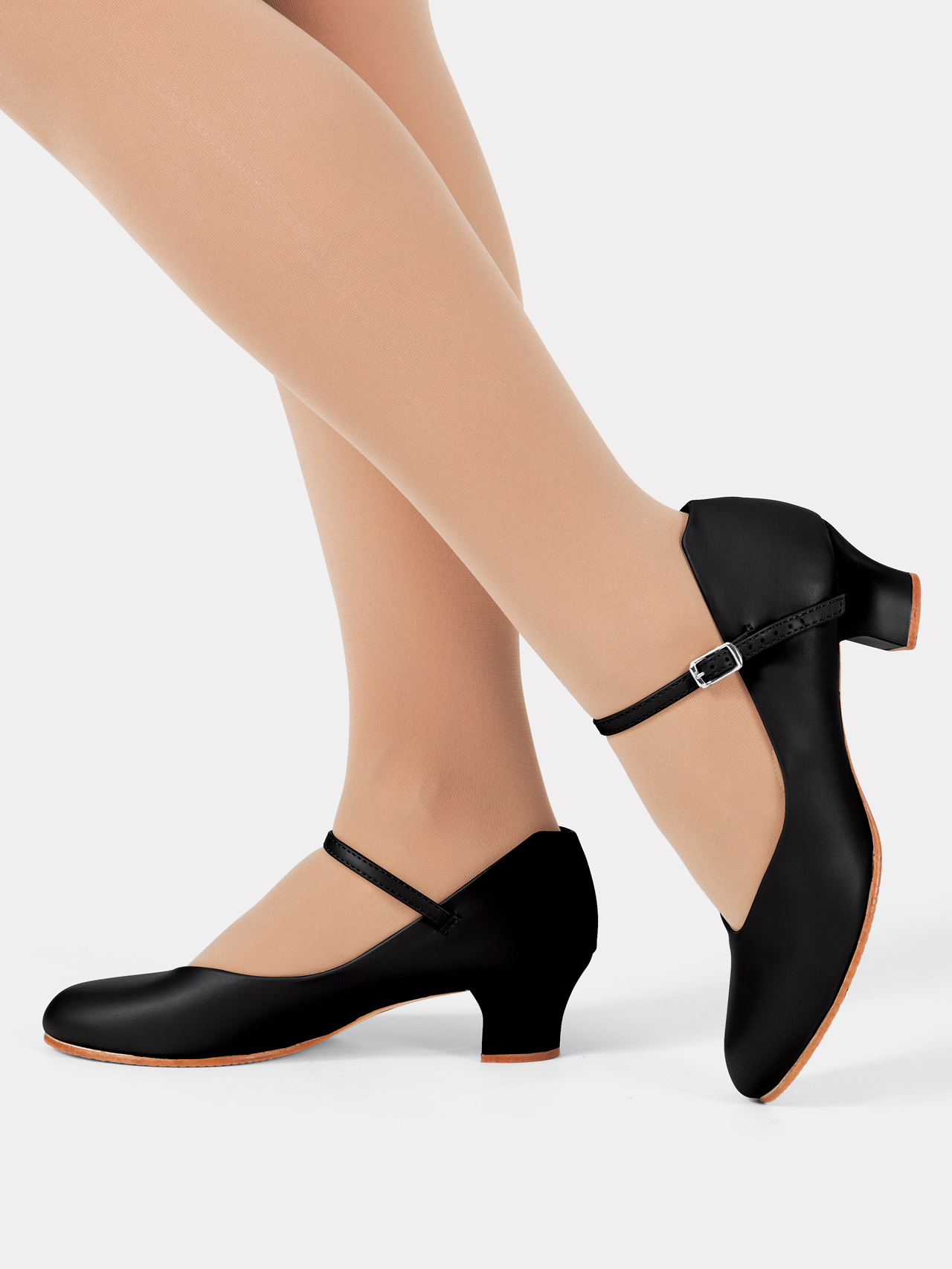 Free Shipping Adult Jr Footlight 1 5 Heel Character Shoes By CAPEZIO