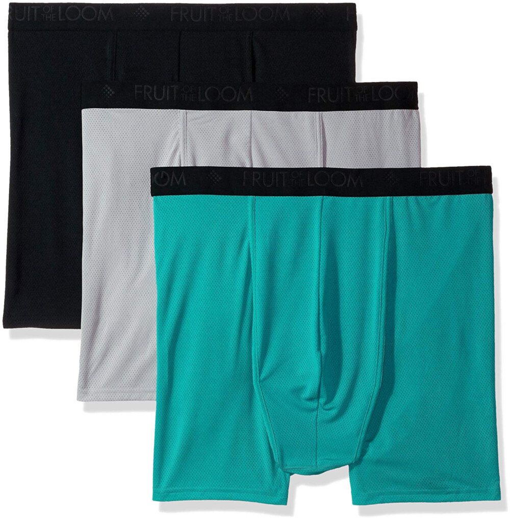Fruit Of The Loom Men s Breathable Underwear Big Man MultiColor 