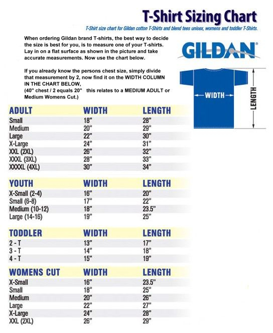 Gildan Youth Size Chart Google Search Airbrush T Shirts Statement