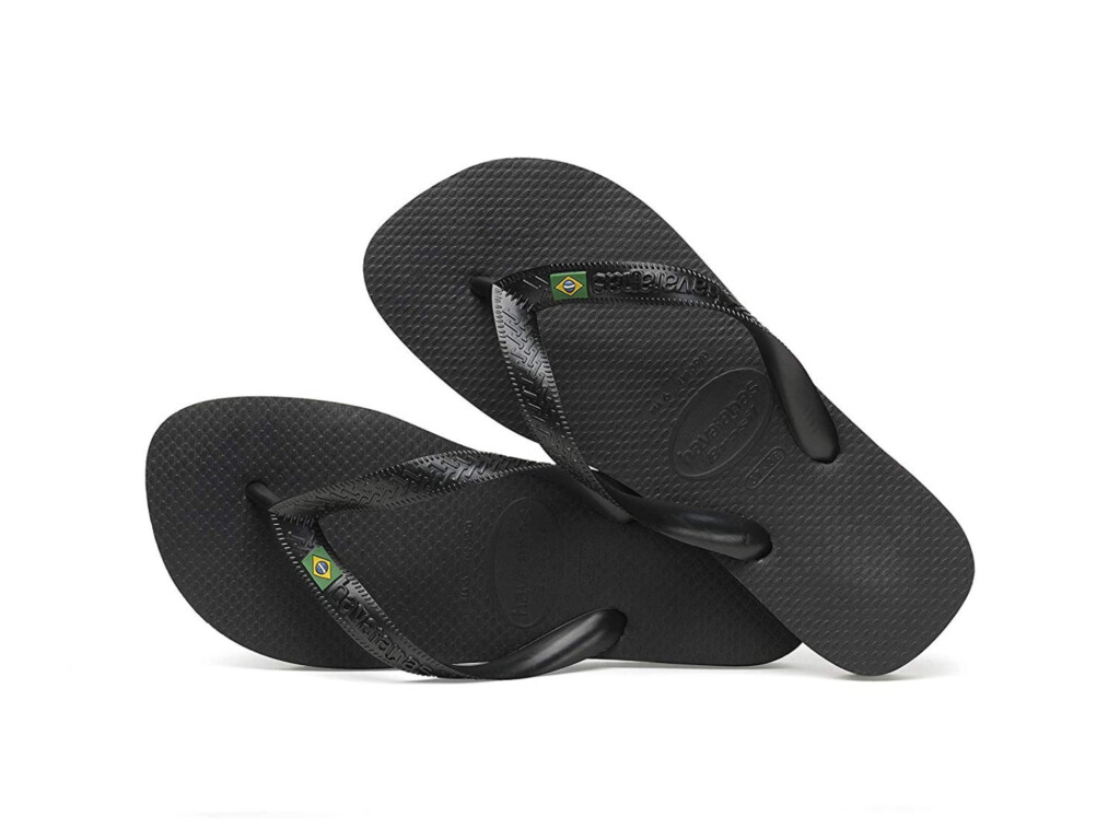 Havaianas Havaianas Men s Brazil Flip Flop Sandals Black Size 9 0 