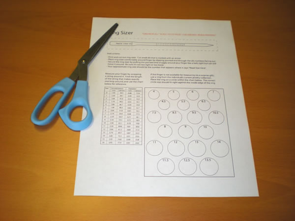 How To Measure Your LDS Ring Size