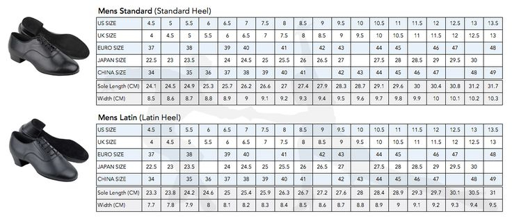 Image Result For Men Shoes Size Chart European To Us Men European