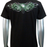 Japanese Tattoo Dragon T shirt T Shirts Mens Tattoo Biker Rock