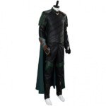 Loki Thor 3 Ragnarok Outfit Whole Set Cosplay Costume 2017 Halloween