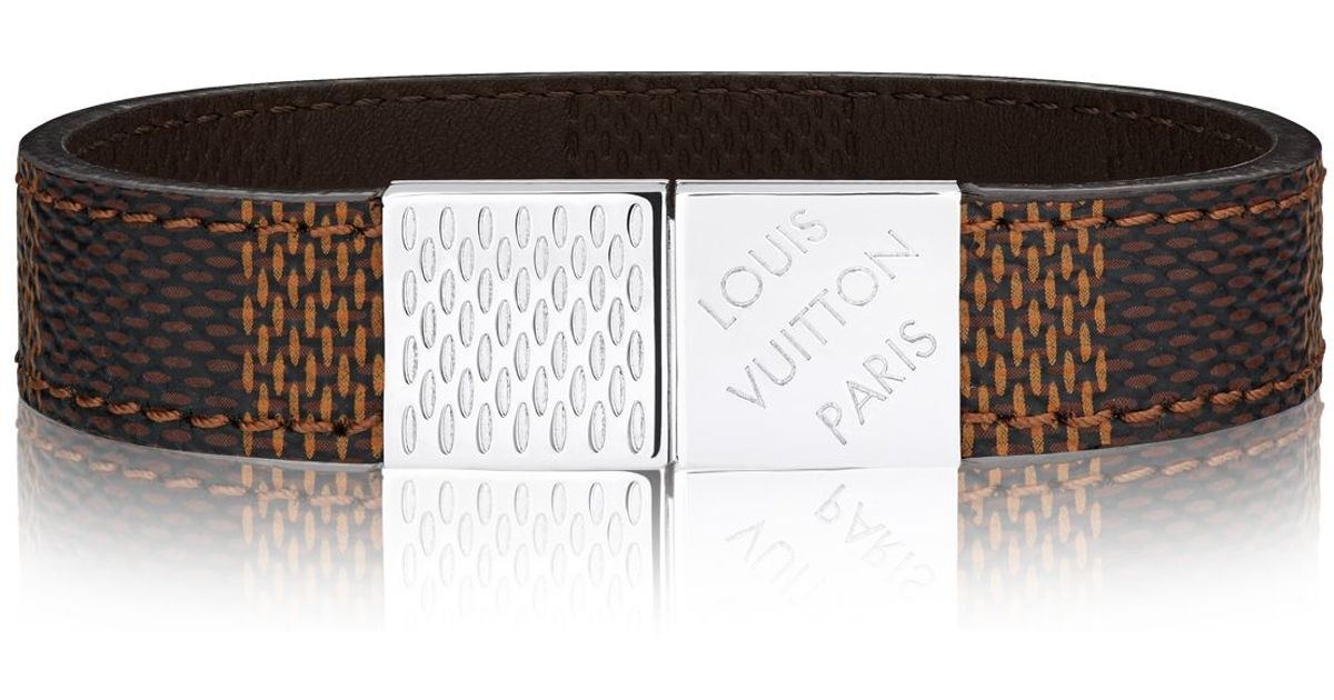 Louis Vuitton Pull It Bracelet In Brown For Men Lyst