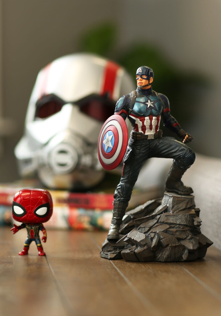 Marvel Premier Avengers 10 Endgame Captain America Resin Action Statue