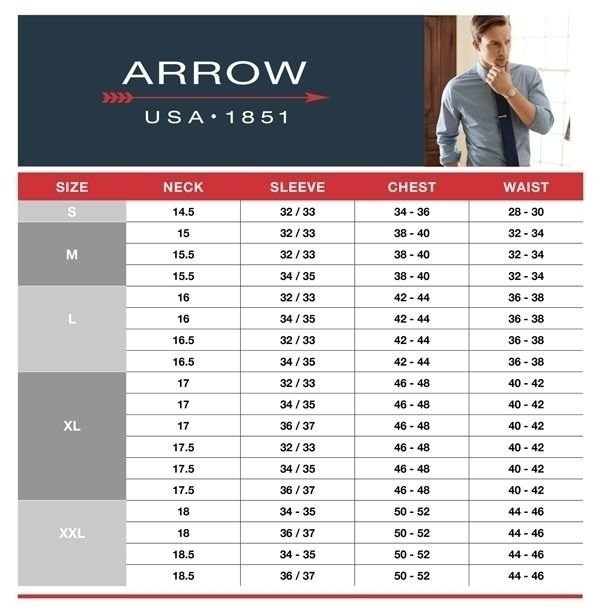 Men s Arrow Classic Fit Fineline Striped Wrinkle Free Dress Shirt