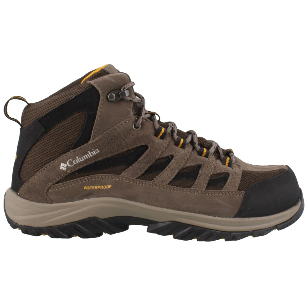 Men s Columbia Crestwood Mid Waterproof Hiking Boot Peltz Shoes