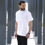 Men s Oversize T shirt In White