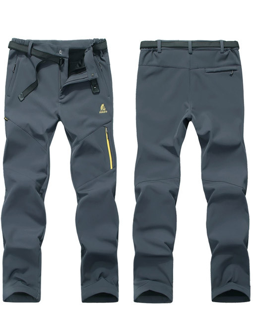 Men s Waterproof Fleece Lining Venture Trekking Hiking Pants Winter 