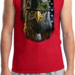 Mens USA Tee American Eagle Muscle Shirt American Eagle Mens Shirts