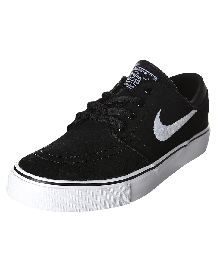 Nike Kids Teens Stefan Janoski Shoe Black White SurfStitch