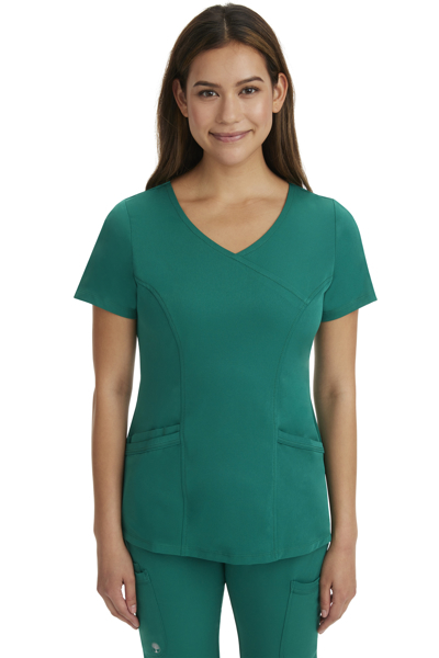 Scrub Authority Healing Hands HH Works Madison Top
