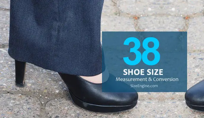 Shoe 38 Size European To The US And UK Conversion Chart SizeEngine