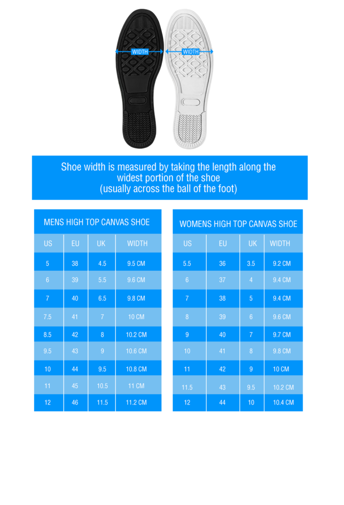 Size Chart Avathread