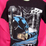 SOLD Vintage 1992 BATMAN RETURNS DC Comics Size Large Black T Shirt