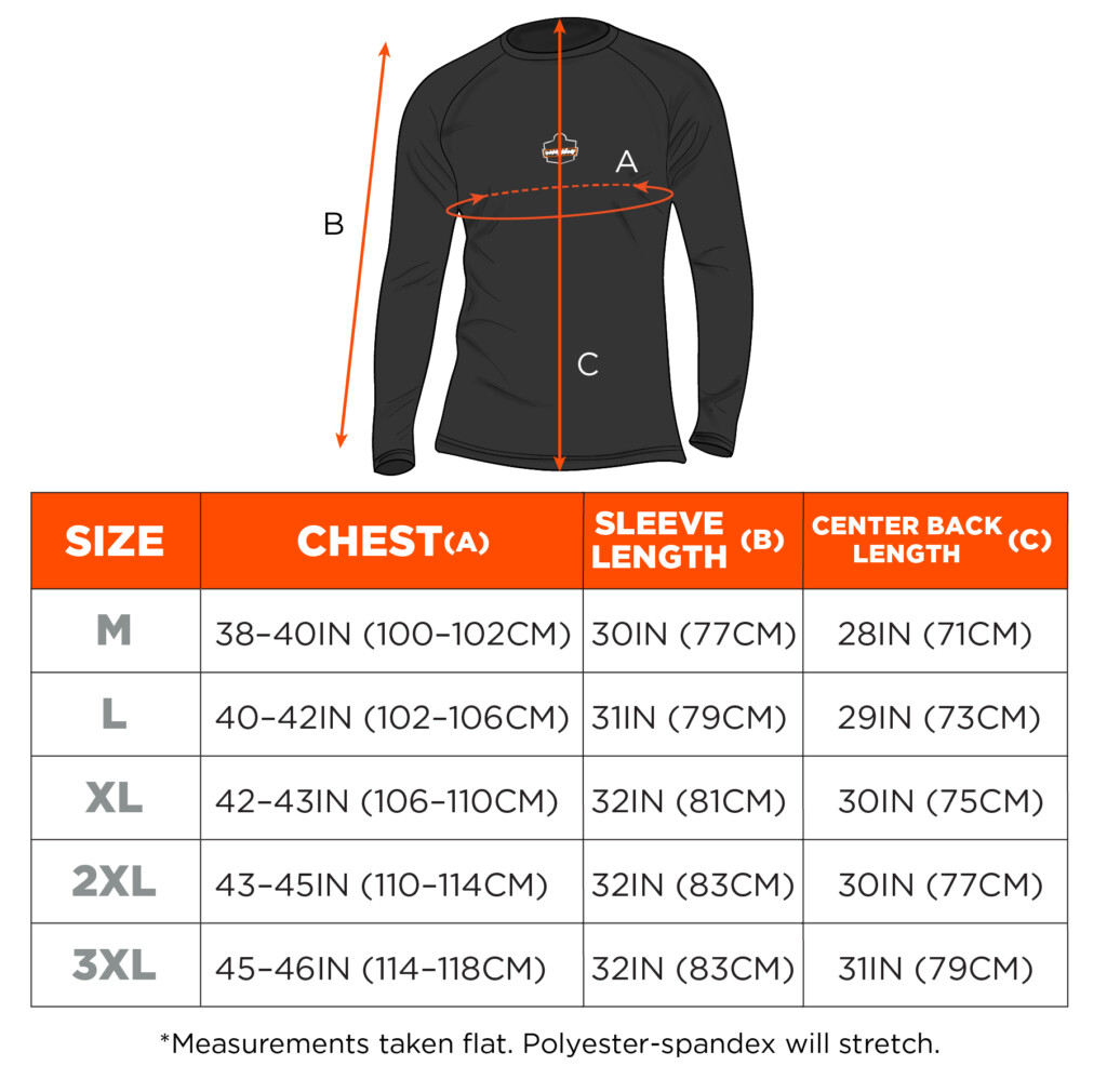 Thermal Long Sleeve Compression Fit Shirt Ergodyne