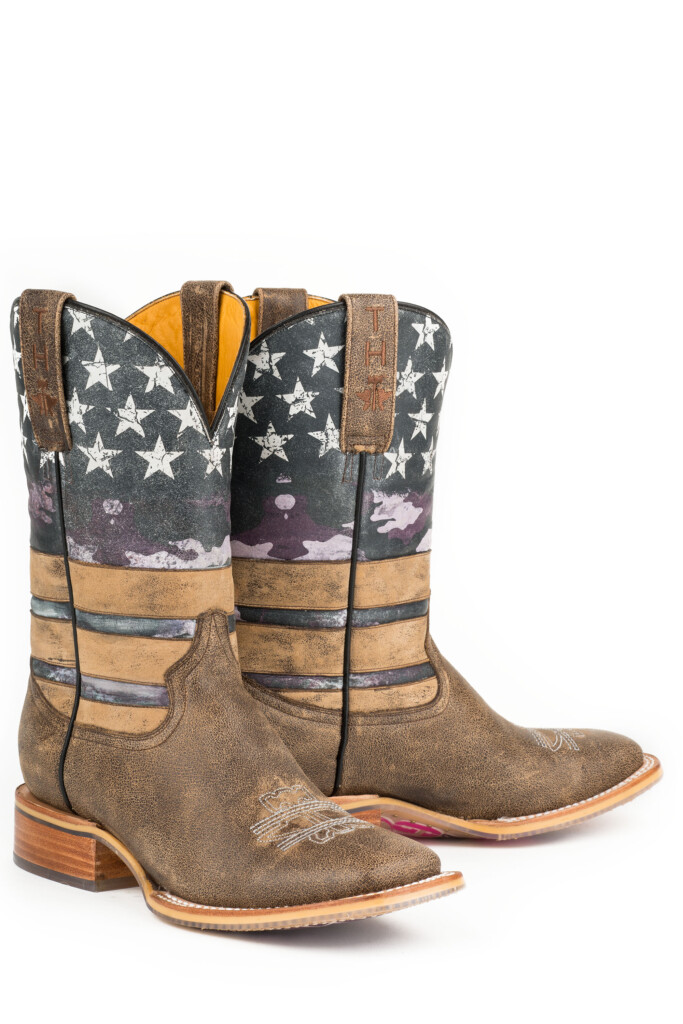 Tin Haul Ladies AMERICAN WOMAN Cowboy Boots