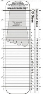 Toddler Shoe Size Chart Stride Rite Google Search Shoe Size Chart ...