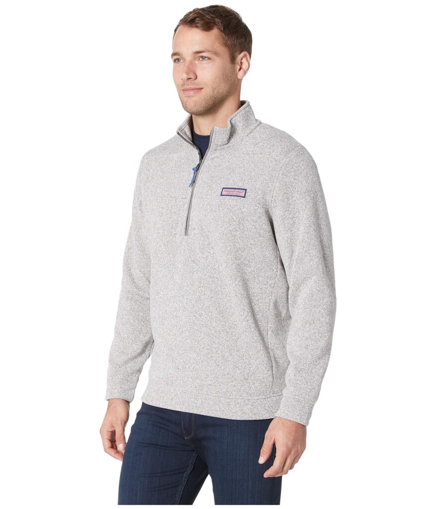 Vineyard Vines Sweater Fleece Shep Shirt pebble Men s Clothing In 