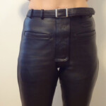 Vintage Hein Gericke Leather Motorcycle Pants