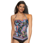 Women s Apt 9 Printed Bandeaukini Top Kohls Swim Fashion Women
