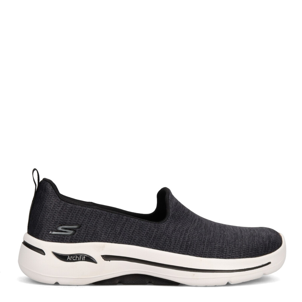 Women s Skechers GOwalk Arch Fit Grateful Slip On Wide Width 