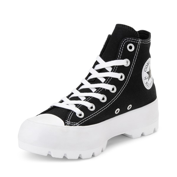 Womens Converse Chuck Taylor All Star Hi Lugged Sneaker Black 
